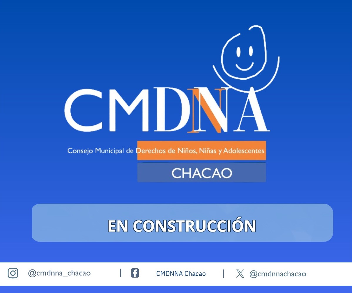 CMDNNA Chacao — Consejo Municipal de Derechos de Niños, Niñas y Adolescentes — En construcción